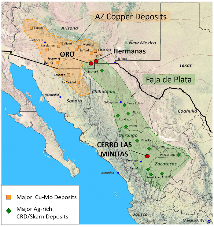 Lot of 5 shares of Mines of Matracal, Durango (Mexico)